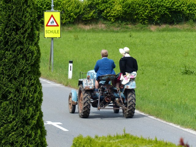 Diese Resi ist schon mit dem Traktor abgeholt worden...!
