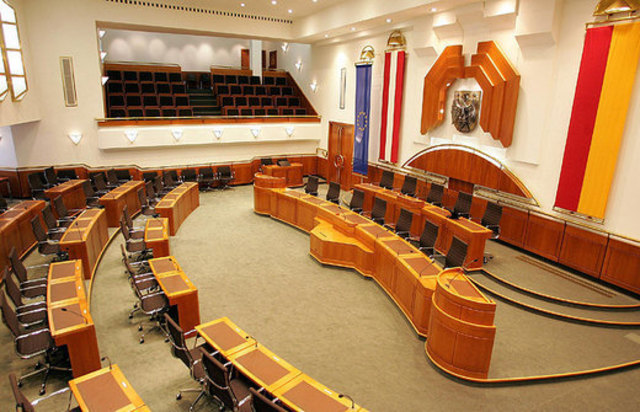 Der burgenländische Landtag. | Foto: APA