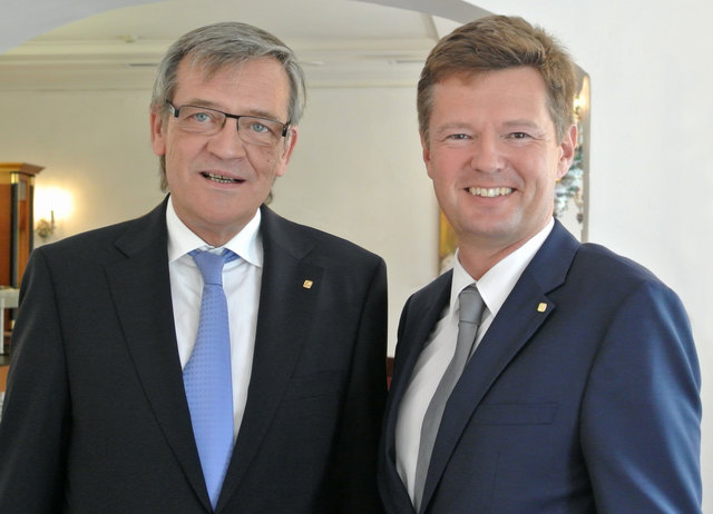 Generaldirektor Robert Lasshofer ist mit den Zahlen die er mit Landesdirektor Robert Lasshofer veröffentlichte zufrieden.