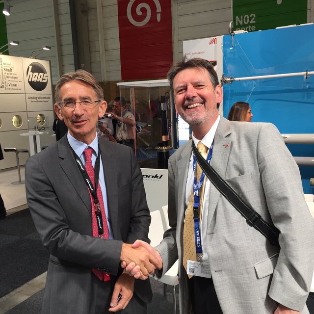 Zwei Kapfenberger in Paris: Wolfgang Plasser und Wolfgang Wiesenhofer, Stadtgemeinde Kapfenberg.