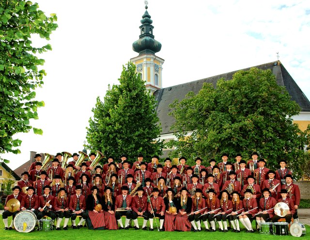 In den 150 Jahren ihres Bestehens hat sich die Musikkapelle Atzbach zu einem stattlichen Klangkörper entwickelt. | Foto: Musikkapelle Atzbach
