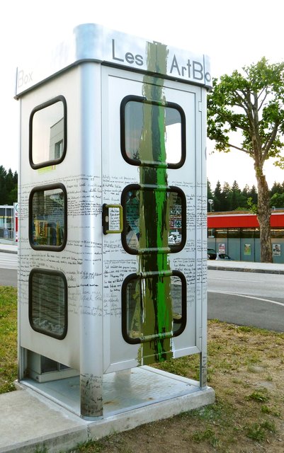 Zweisprachige LesArtBox von Tanja Prušnik (Schulkinder der VS St. Egyden an der Drau / LŠ Šentilj ob Dravi), Patenschaft: Kärntner Sparkasse