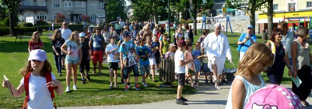 Wandervernissage begleitet von Niki Meixner und Lado Jakša