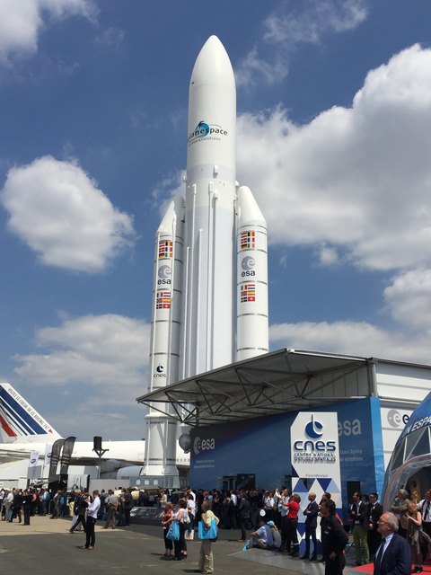 Ob Weltraum- oder Trägerrakete: bei der Air Show werden mehrere Milliarden Euro teure Aufträge abgeschlossen. Allein die steirischen Unternehmer zogen 125 Millionen an Land - 70 Mio. allein Böhler Kapfenberg.