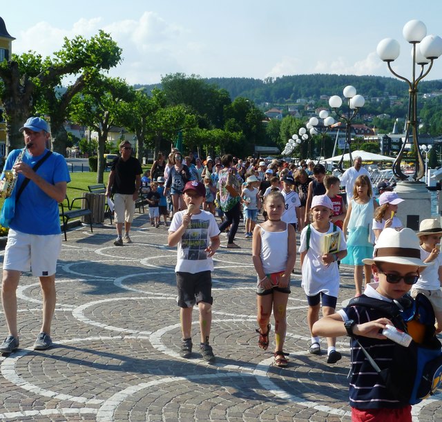 Wandervernissage begleitet von Niki Meixner und Lado Jakša