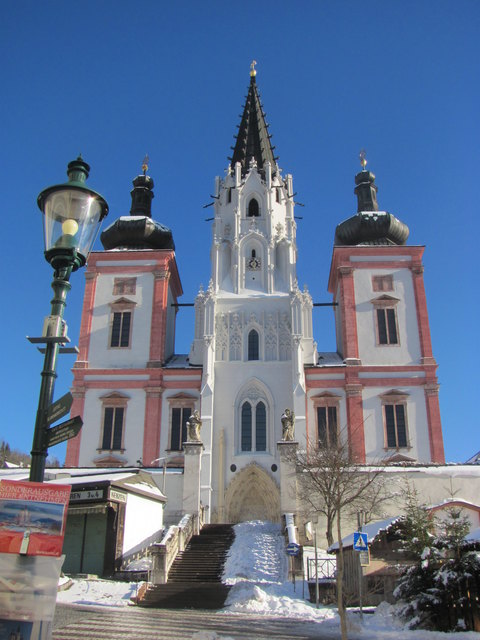 In Mariazell ist es immer wieder schön,ob im Sommer wie im Winter