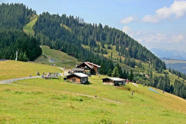 Markbachjoch in der Wildschönau im Ortsteil Niederau.