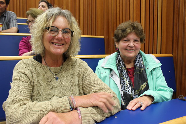 So oft wie möglich bei MINI MED: Ingeborg Mödlinger-Narr und Elfriede Gäck