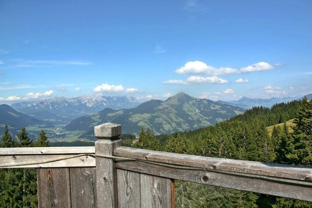 Das Markbachjoch in der Wildschönau im Ortsteil Niederau.