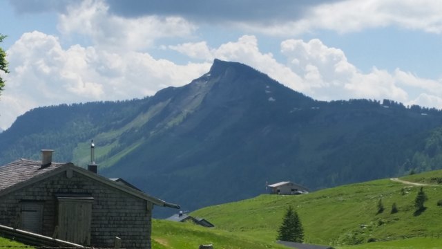 Poschn Hütte Aussicht