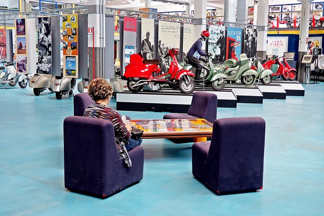 Auch zum hinsetzten und auf sich wirken lassen ist Platz