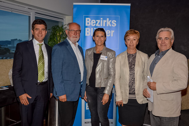 Peter Eisenschenk, Hermann Kühtreiber, Karin Zeiler, Renata Wäckerle, Peter Zellmann. | Foto: Schlüsselberger