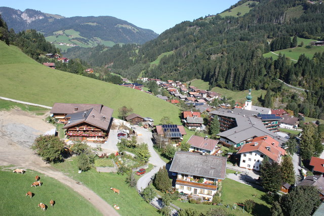Auffach Wildschönau (von der Gondel aus gesehen)