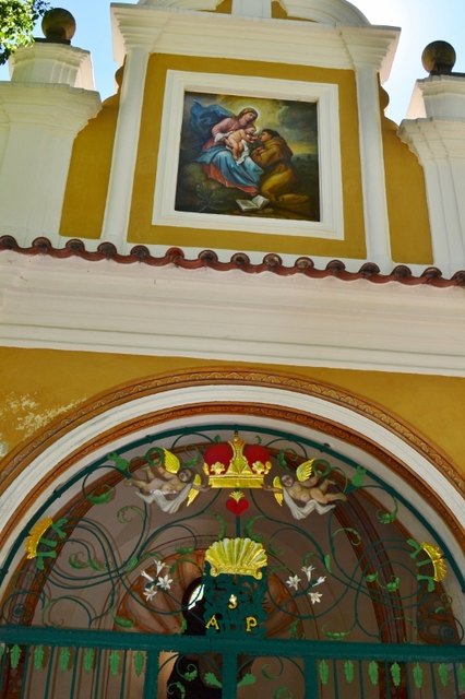 Kapelle in der Nähe des Hauptplatzes. Der Name ist mir nicht bekannt.