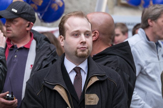 Ex-Pegida-Sprecher Georg Immanuel Nagel vertrat die von ihm gegründete "Aktionsgruppe gegen Dekadenz und Werteverfall".