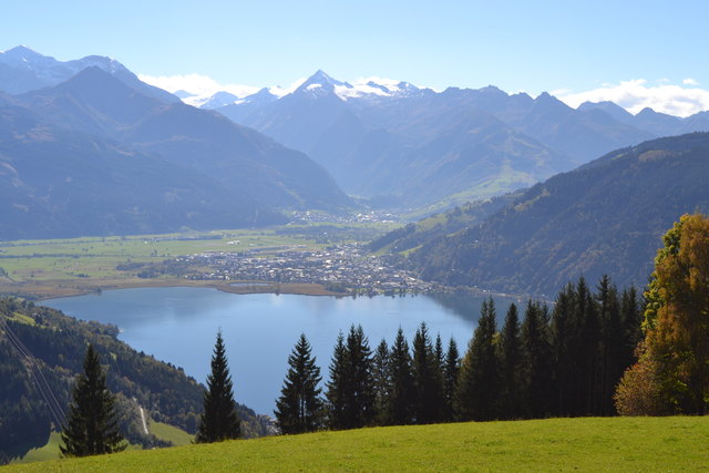Zeller See und Kitzsteinhorn