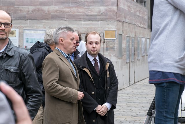 Ex-Pegida-Sprecher Georg Immanuel Nagel am "Marsch für die Familie" 2015 am Stephansplatz