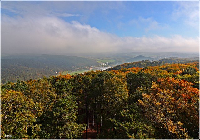 Aussicht vom Guglzipf in Berndorf