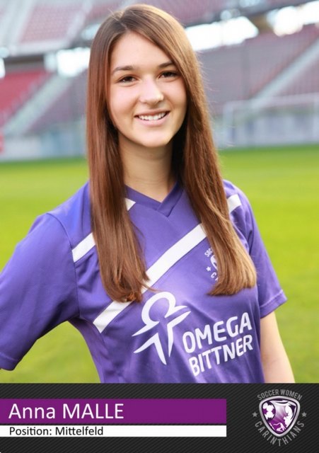 Anna Malle tippt auf Deutschland als Frauenfussball-Weltmeister 2015. | Foto: Carinthians Soccer Women