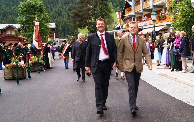 Bezirkshauptmann. Harald Wimmer, LAbg. Hans Scharfetter