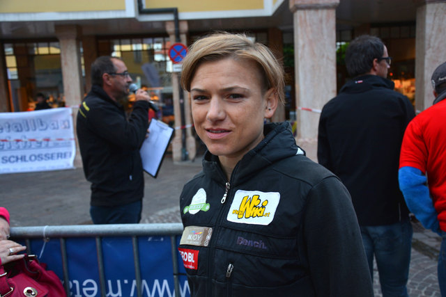 Auch Shorttrackerin Veronika Windisch war zu Gast.