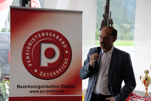 Ehrengast Gemeinderat Lienz - Siegfried Schatz