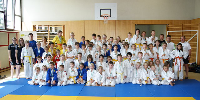 Beim ersten Judo Vulkanland-Cup stellen die Nachwuchssportler ihr kämpferisches Talent unter Beweis. | Foto: Union Eichfeld