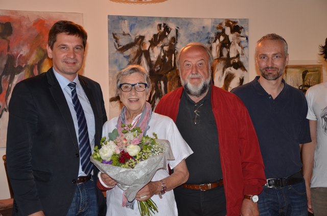 Bürgermeister Werner Krammer, Elfie Stummer, Stadtrat Alfred Beyer und Uwe Hauenfels. | Foto: Magistrat