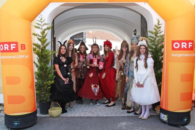 Einen Vorgeschmack auf die heurigen Opernaufführungen erlebten die Besucher der ORF-Wanderung, die auf Schloss Tabor endete. | Foto: Jopera