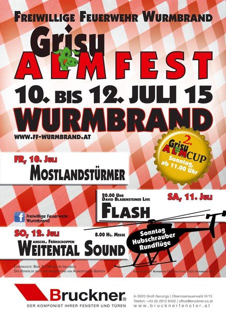 Grisu Almfest der FF Wurmbrand