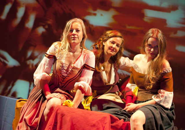 „Die Wanderhure“ am 10. März 2016 im KUZ Oberschützen | Foto: Hermann Posch