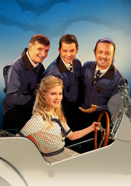 „Die Drei von der Tankstelle“ am 11. März 2016 im KUZ Eisenstadt und am 12. März 2016 im KUZ Güssing | Foto: Sam Madwar