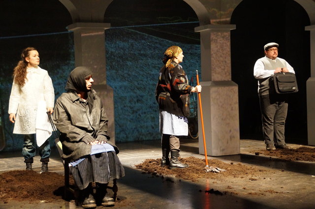 „Keinfunkenland“ am 31. Oktober 2015 im KUZ Eisenstadt (außer ABO) | Foto: Herbert Potzmann