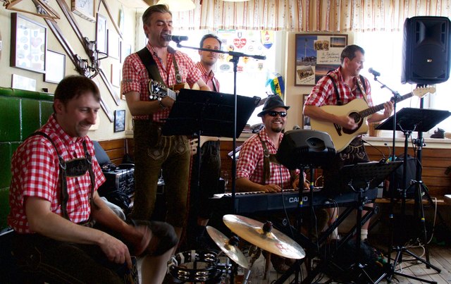 Helmut Richter, Hannes Weidl-Rektenwald, Alexander Malik, Andreas Müller und Christian Sischka