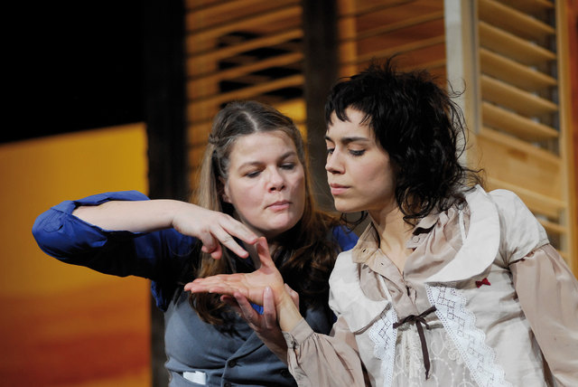 „Licht im Dunkel“ mit Birge Schade und Laia Sanmartin – am 28. Jänner 2016 im KUZ Oberschützen und am 29. Jänner 2016 im KUZ Eisenstadt | Foto: Bernd Böhner