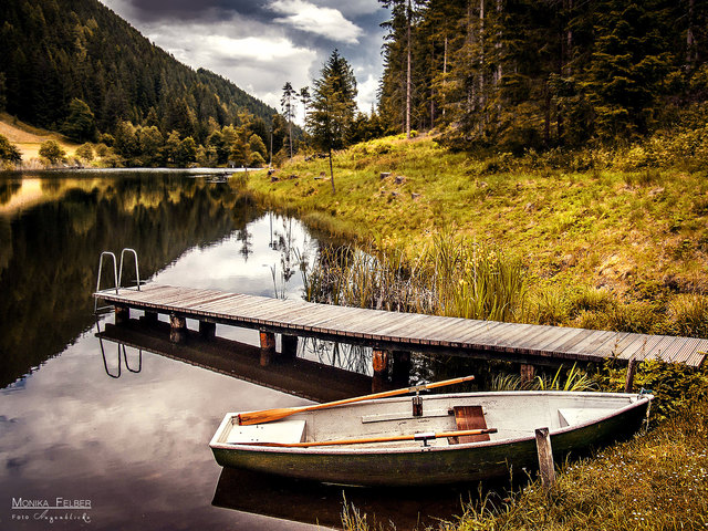 Krakaudorf, in der Steiermark - Idylle am Naturbadesee