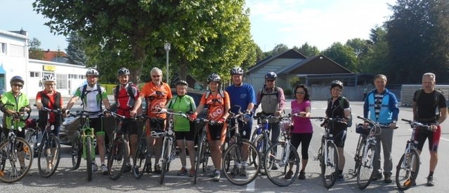 Per Drahtesel ging es zur Römerhöhle Aflenz | Foto: KK