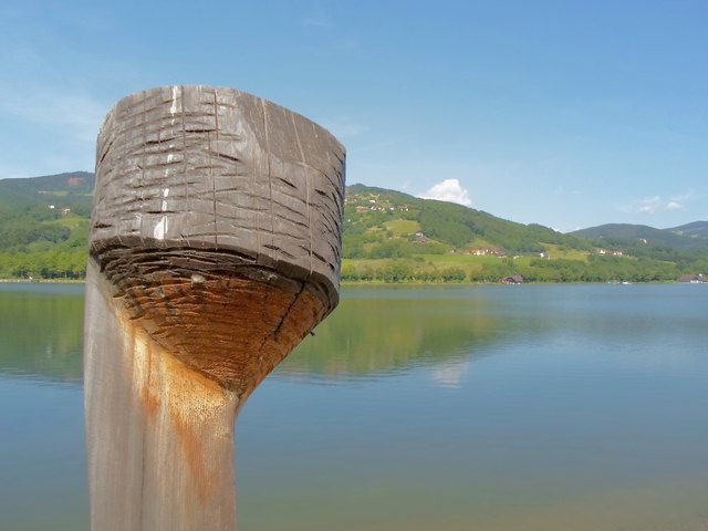 Himmel und Erde am Stubenbergsee