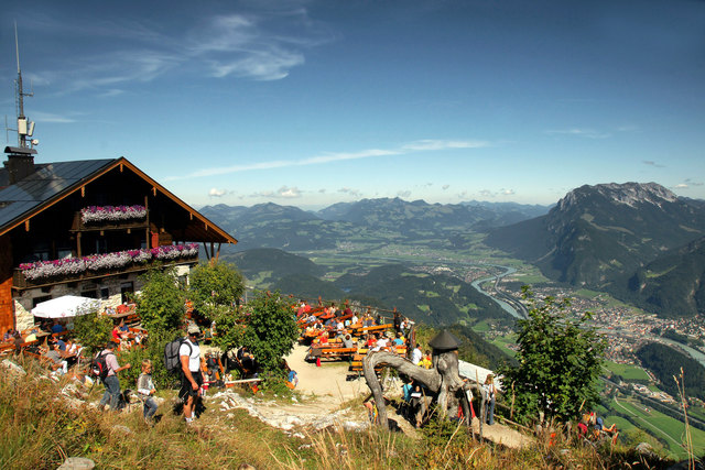 Blick auf Kufstein vom Pendling