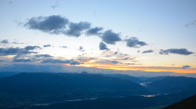 Endlich: Der Tag dämmert.