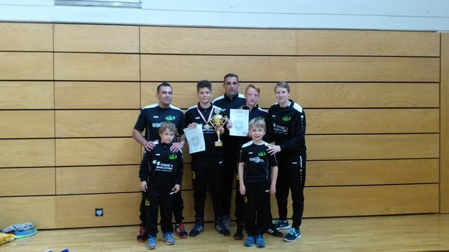 Lukas Mayer holte Gold bei den Ringern, auch die anderen Kollegen hielten sich gut. | Foto: KK