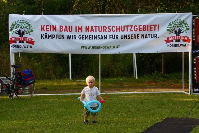 Der Verein Rettet den Hörndlwald kämpft für die nächsten Generationen