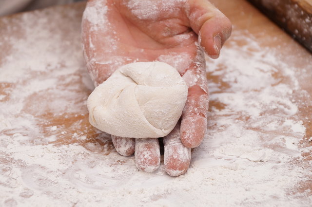 …und fertig ist die Handsemmel.