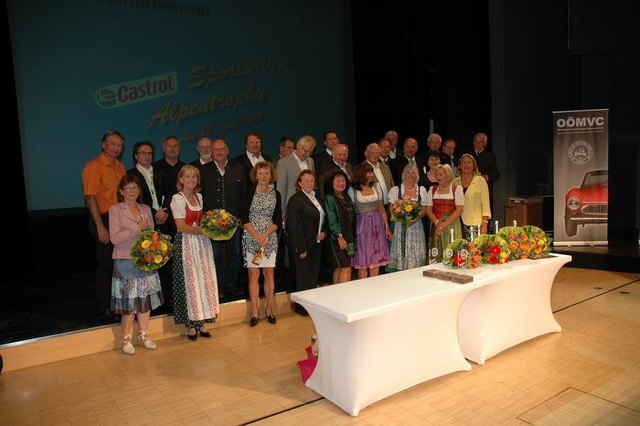 Siegerehrung im Kongresshaus Bad Ischl