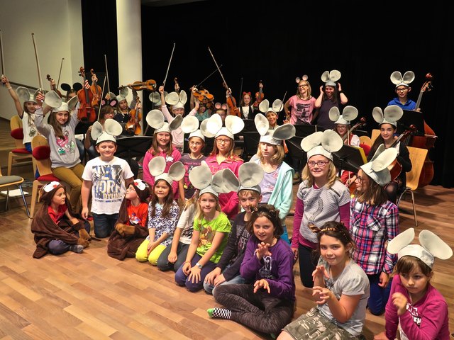 Die Schüler der LMS Goisern führen "Mausical" auf. | Foto: LMS Bad Goisern