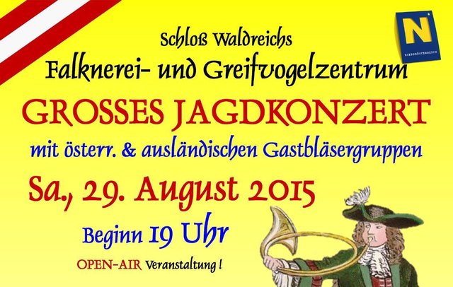 Kurzinfo zum 3. Großen Jagdkonzert