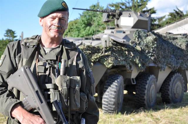 Oberst Bernhard Köffel zeigte sich mit den Leistungen seiner Soldaten zufrieden.