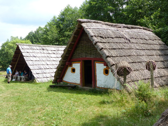 Frühmittelalterliches Freilichtmuseum in Unterrabnitz - Bgl