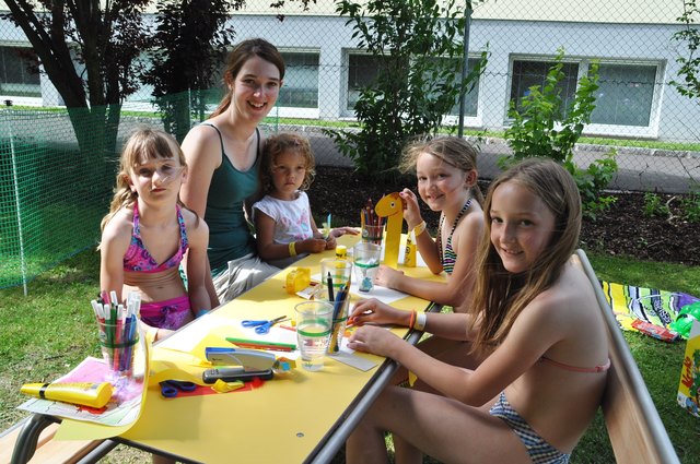 Ferienaktion im Freibad Kremsmünster