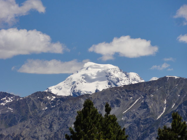 Der Ortler ist für mich zu hoch! Blick vom Ofenpaß